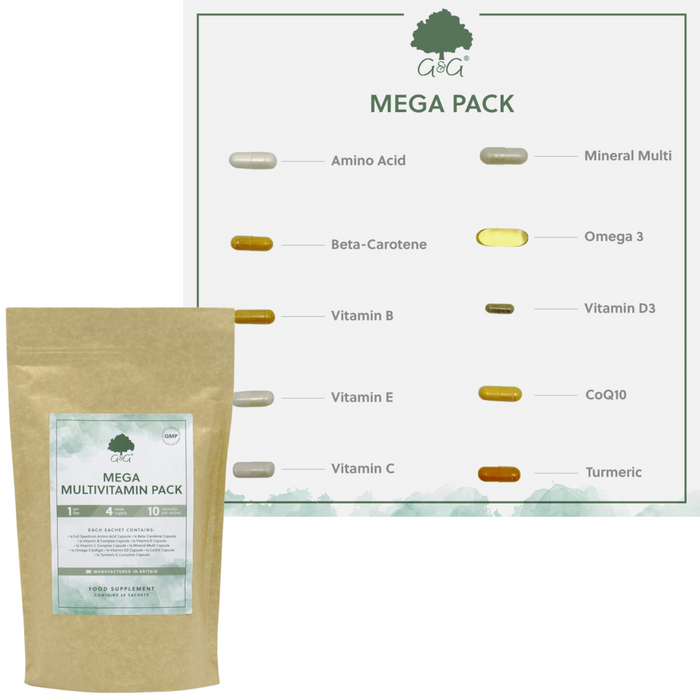 G&G Vitamins Mega Multi 28 dagar