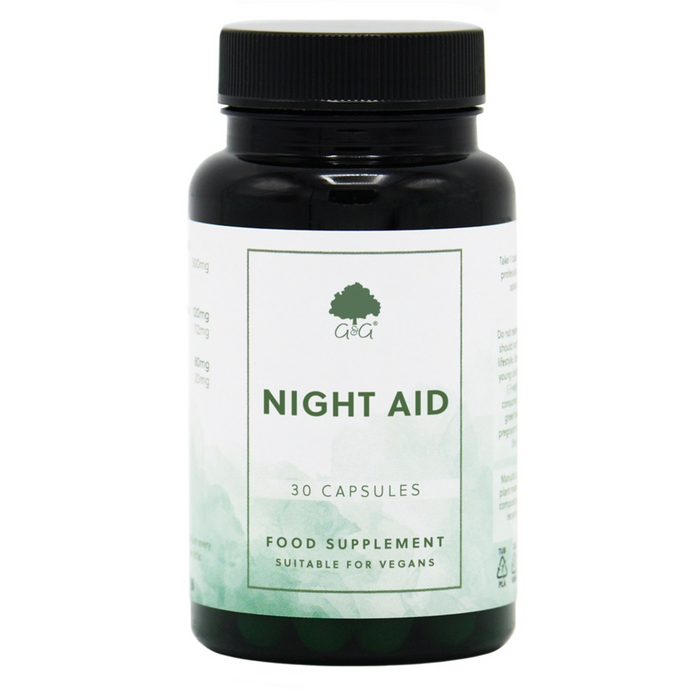 G&G Vitamins Night Aid 30 kapslar