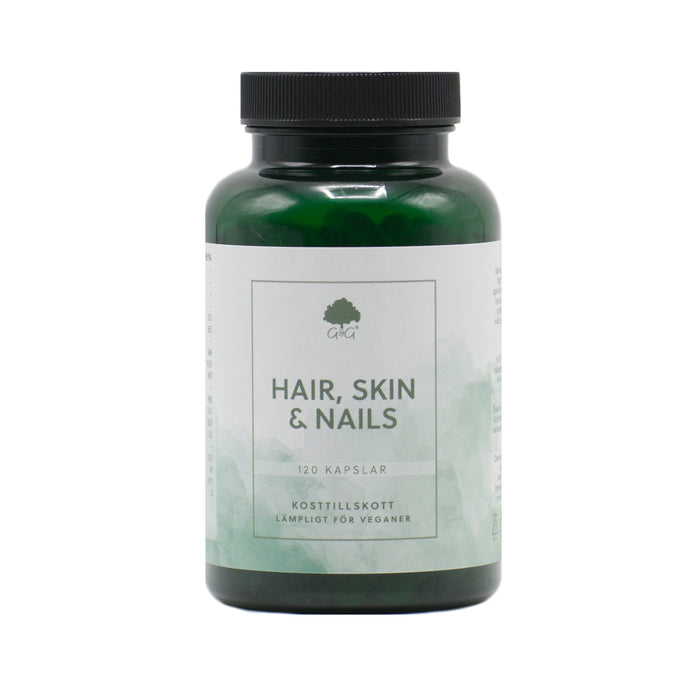 G&G Vitamins Hair Skin & Nails 120 kapslar
