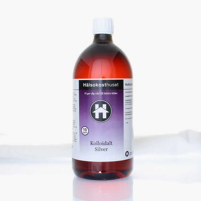 Hälsokosthuset Kolloidalt Silver 1 liter 10 ppm