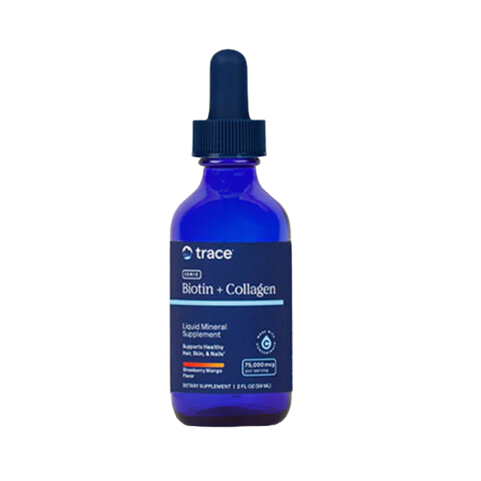 Trace Minerals Ionic Biotin & Collagen 2 oz 59ml