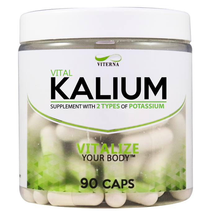 Viterna Kalium 100 kapslar