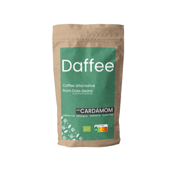 Daffee Koffeinfritt Dadelkaffe med Kardemumma 250 g