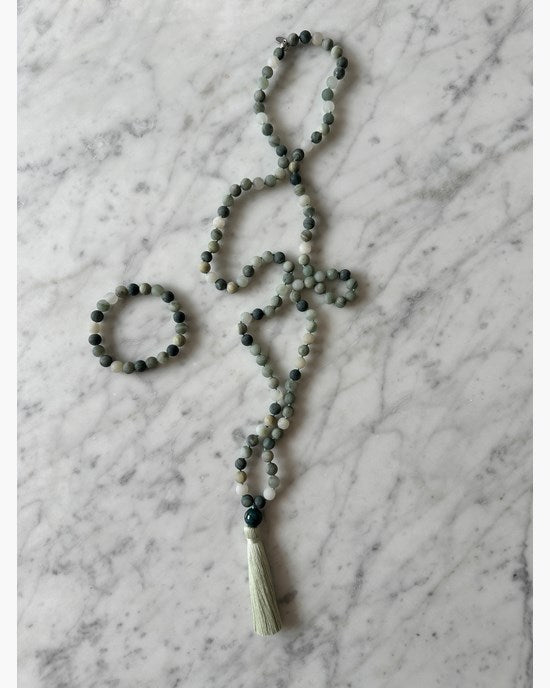 Yogiraj Mala kit, Moss green