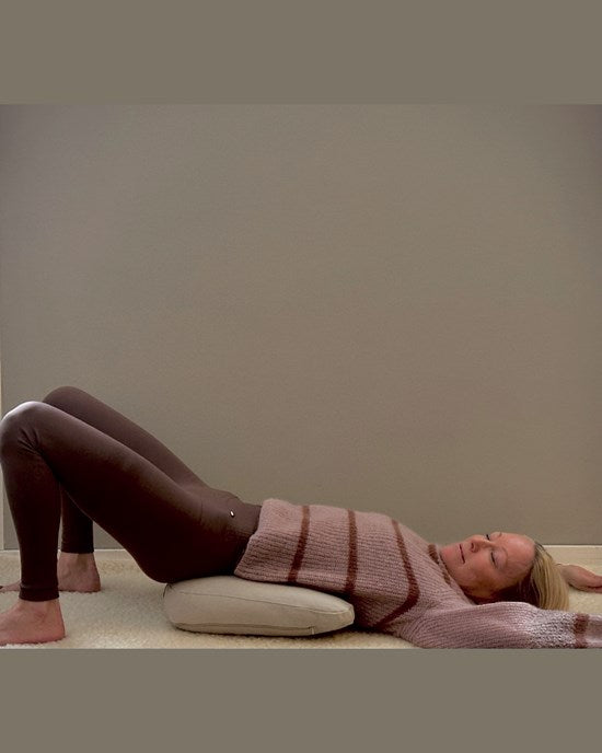 Yogiraj Meditationskudde Infinity, Misty greige - Ulrica Norberg x Yogiraj