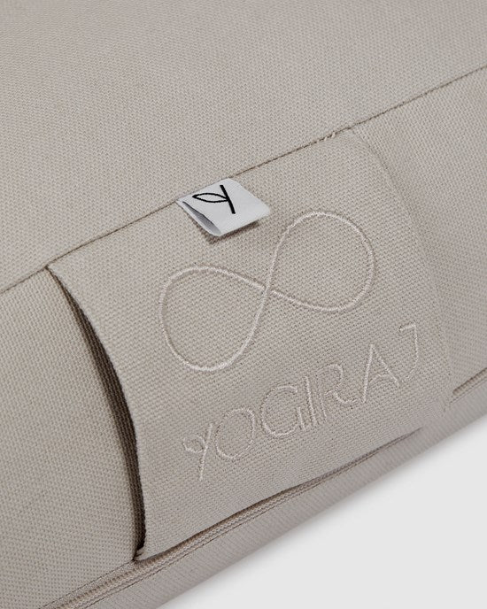 Yogiraj Meditationskudde Infinity, Misty greige - Ulrica Norberg x Yogiraj