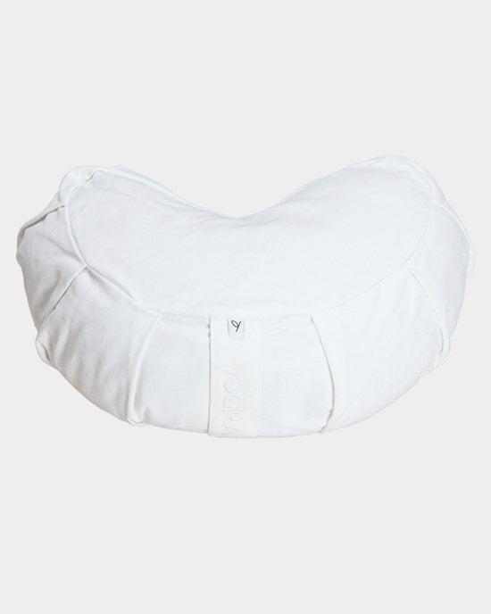 Yogiraj Meditationskudde Meditation cushion, crescent, Birch White