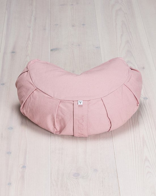 Yogiraj Meditationskudde Meditation cushion, crescent, Heather Pink