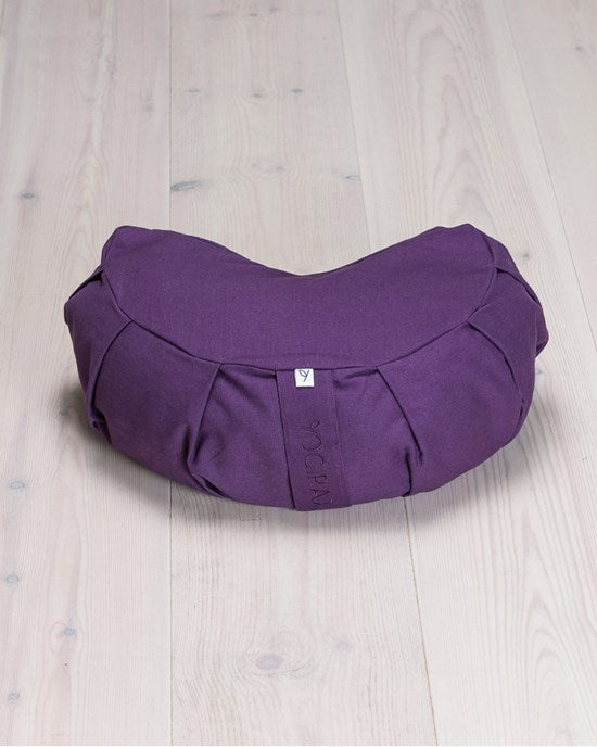 Yogiraj Meditationskudde Meditation cushion, crescent, Lilac Purple