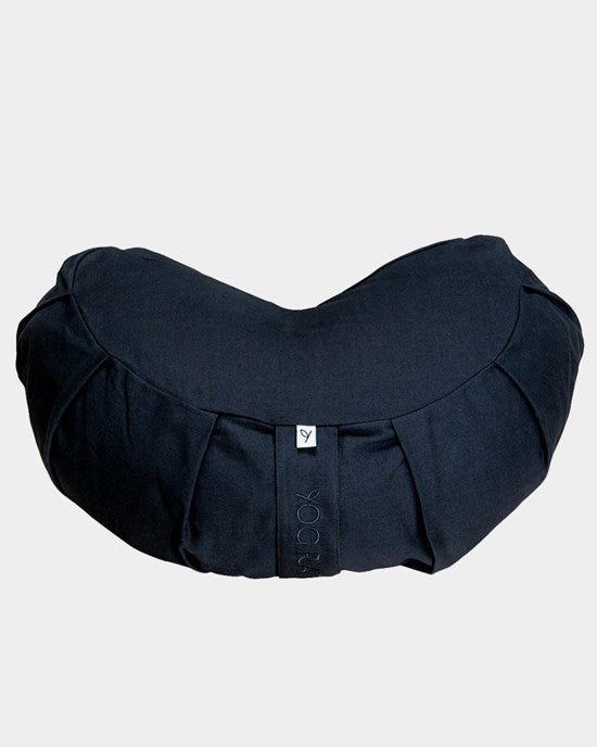 Yogiraj Meditationskudde Meditation cushion, crescent, Midnight Black