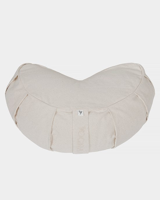 Yogiraj Meditationskudde Meditation cushion, crescent, Natural