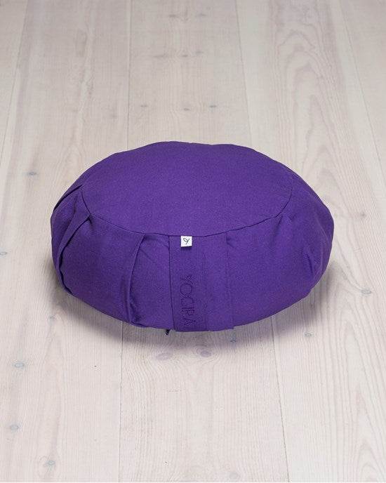 Yogiraj Meditationskudde Meditation cushion, round, Lila