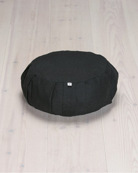 Yogiraj Meditationskudde Meditation cushion, round, Midnight Black
