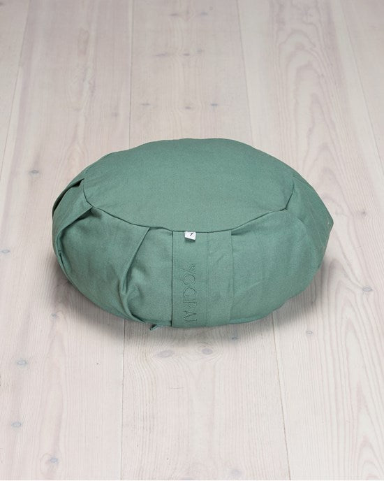 Yogiraj Meditationskudde Meditation cushion, round, Moss Green
