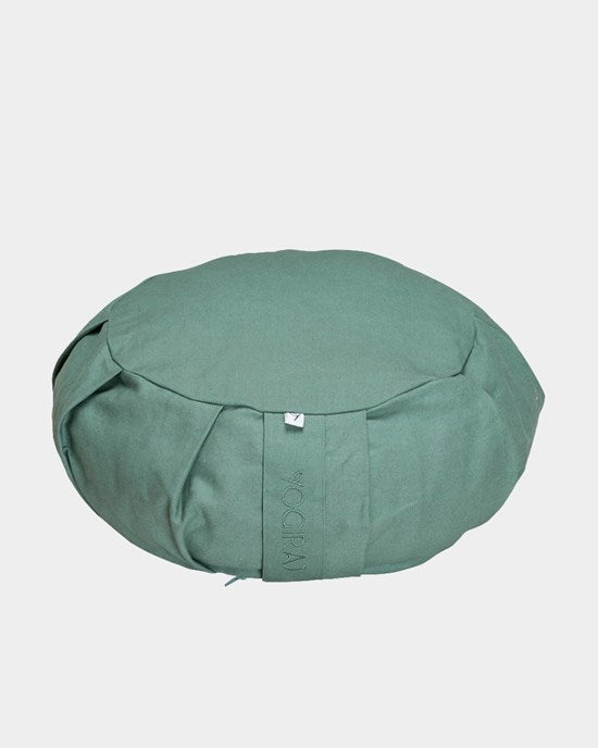 Yogiraj Meditationskudde Meditation cushion, round, Moss Green