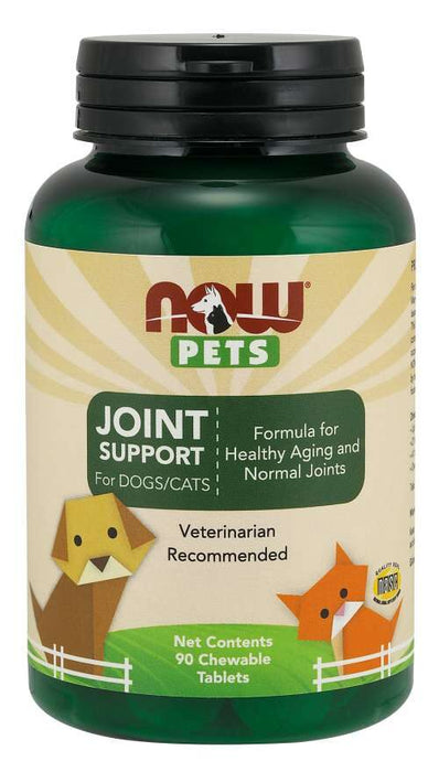 Now Foods Pets Joint Support 90 tuggtabletter