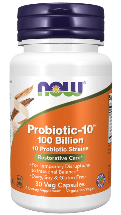 Now Foods Probiotic-10 100 billion 30 kapslar