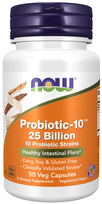 Now Foods Probiotic-10 25 Billion 50 kapslar