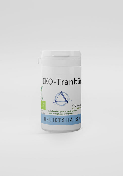 Helhetshälsa EKO-Tranbär 60 kapslar