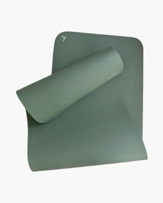 Yogiraj  Pilates & Stretch mat, Moss green