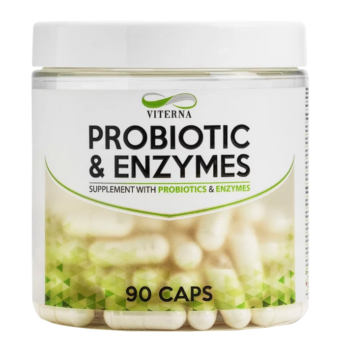 Viterna Probiotic & Enzymes - 90 kapslar