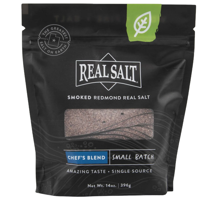 Redmond Real Salt CHEF'S BLEND Smoked Salt 14 oz 397 g Pouch