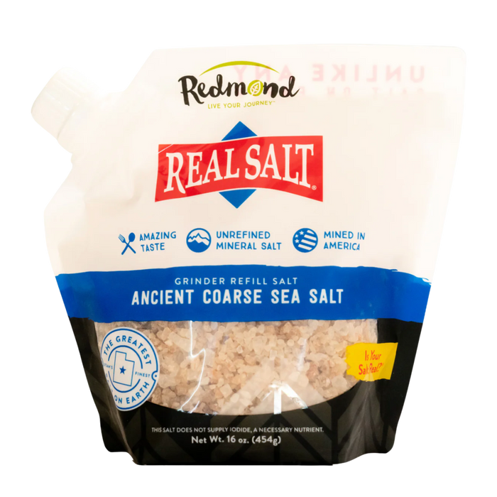 Redmond Real Salt COARSE 16 oz 454 g Pouch Grinder