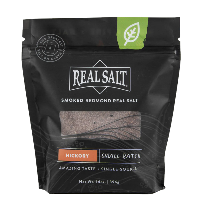 Redmond Real Salt HICKORY Smoked Salt 14 oz 396 g Pouch