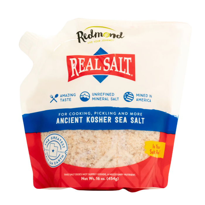 Redmond Real Salt KOSHER 16 oz 454 g Pouch