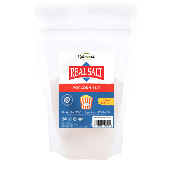 Redmond Real Salt POPCORN 10 oz 284 g Pouch