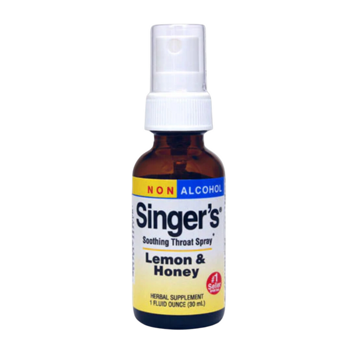 Herbs Etc Singer's Saving Grace® Lemon & Honey Non Alcohol Spray (30ml)
