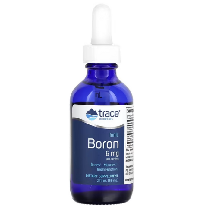 Trace Minerals Liquid Ionic Boron (6 mg) 2 oz 59 ml