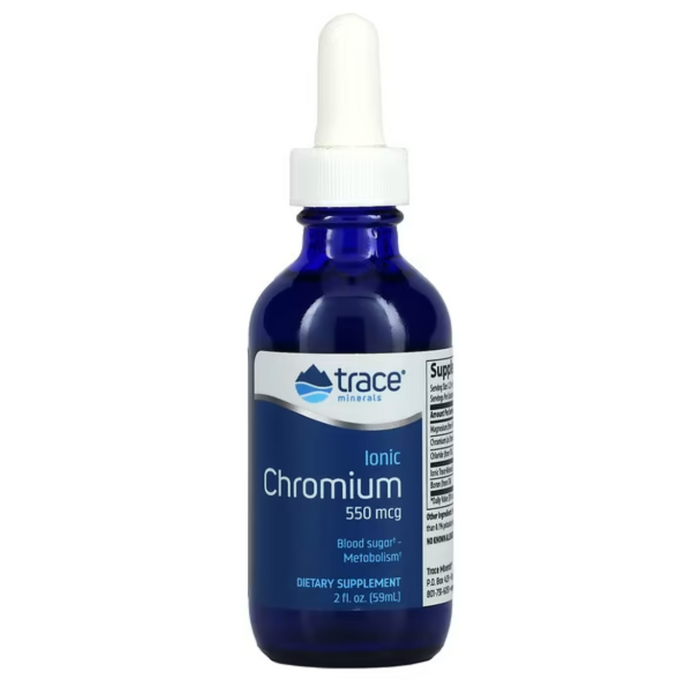 Trace Minerals Liquid Ionic Chromium (550 mcg) 2 oz 59 ml