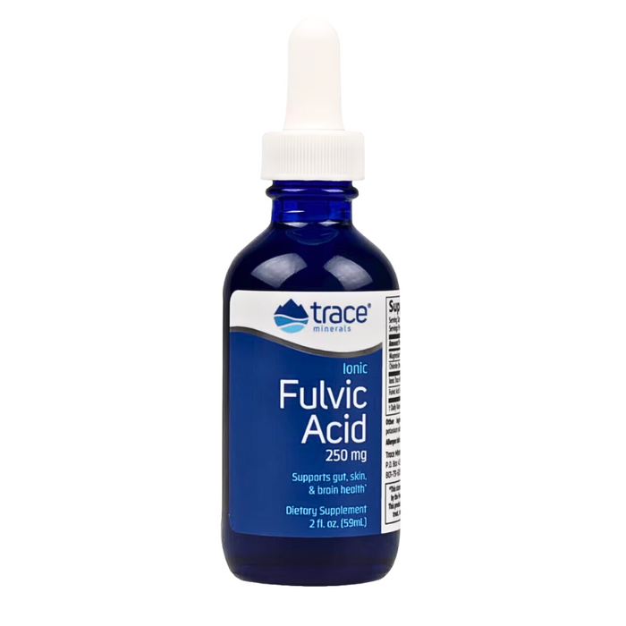 Trace Minerals Liquid Ionic Fulvic Acid (250 mg) 2 oz 59 ml