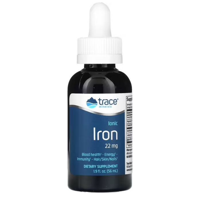 Trace Minerals Liquid Ionic Iron (22 mg) 1.90 oz 56 ml