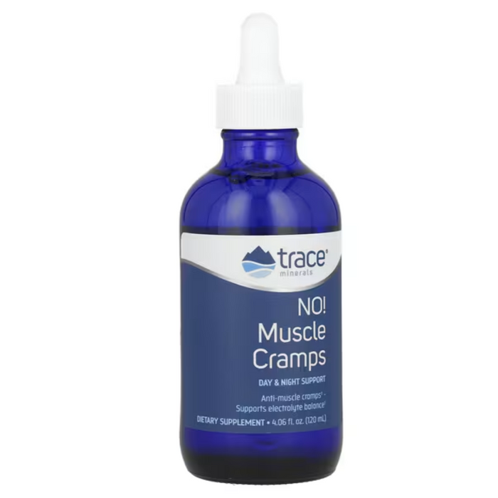 Trace Minerals Liquid NO! Muscle Cramps 4 oz 118 ml