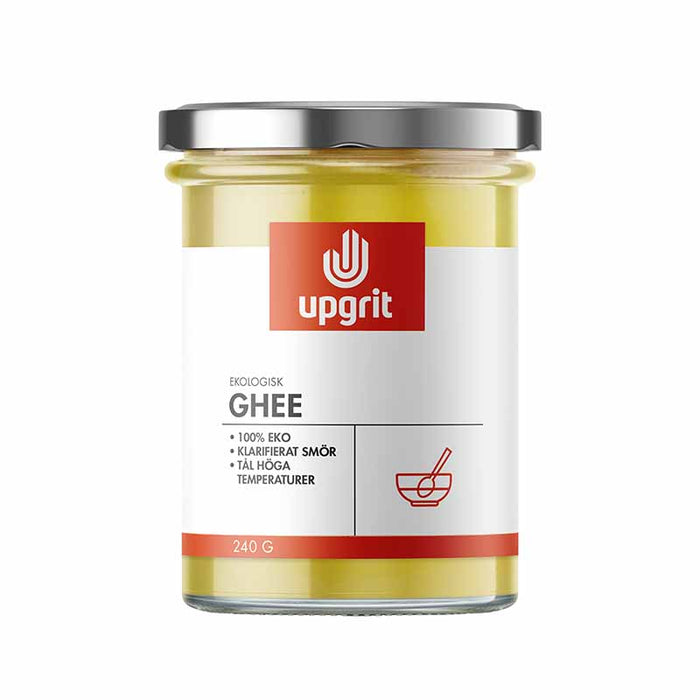 Upgrit Ekologisk Ghee 240 gram