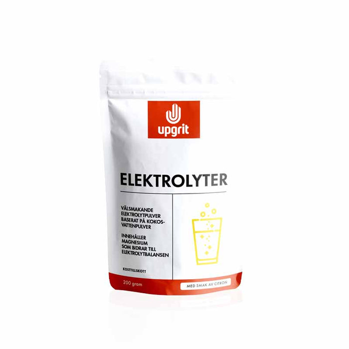Upgrit Elektrolyter Citron 200 gram