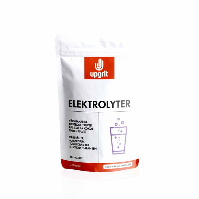 Upgrit Elektrolyter Skogsbär 200 gram