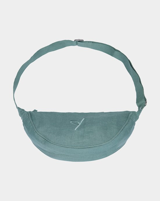 Yogiraj Väska Sling bag organic linen, Moss green