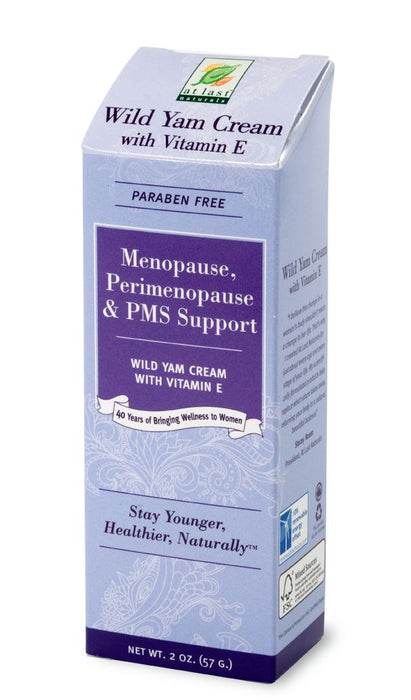 At last naturals Wild Yam Cream 10% 60 ml