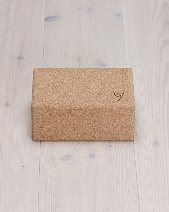Yogiraj Yoga block cork, large