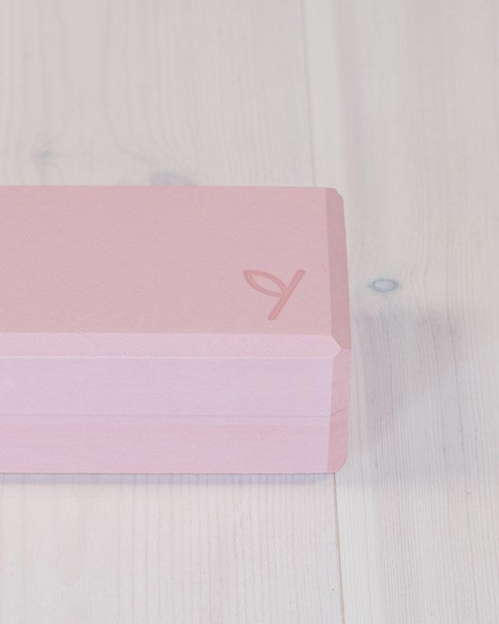 Yogiraj Yoga block Light weight foam, Heather Pink