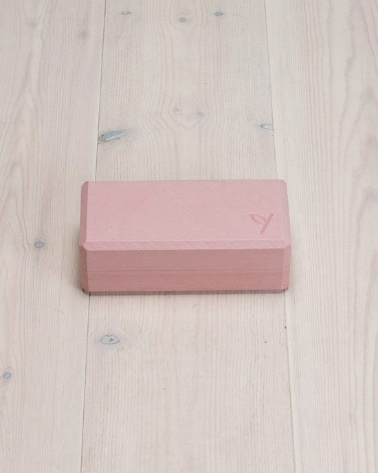 Yogiraj Yoga block Light weight foam, Heather Pink