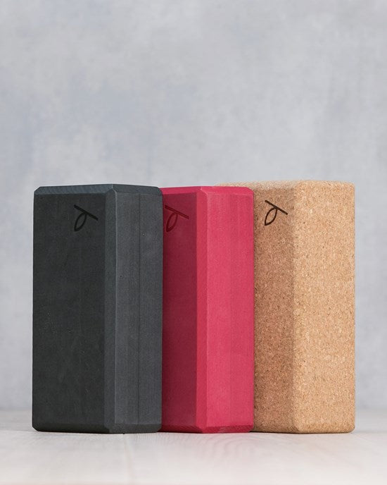 Yogiraj Yoga block Light weight foam, Raspberry Red