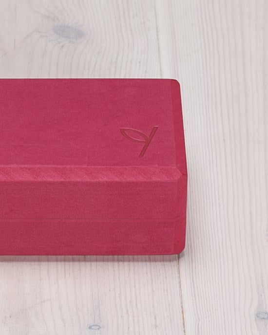 Yogiraj Yoga block Light weight foam, Raspberry Red