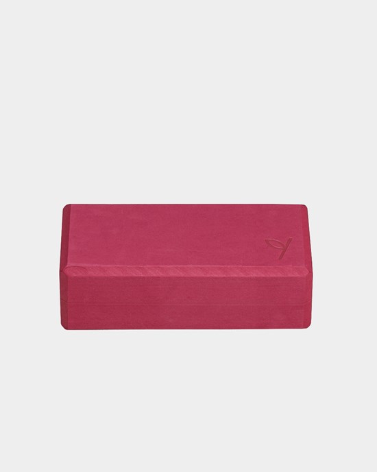 Yogiraj Yoga block Light weight foam, Raspberry Red