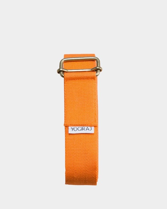 Yogiraj Yogabälte Yoga belt long, Cloudberry Orange