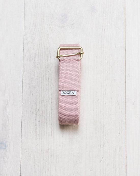 Yogiraj Yogabälte Yoga belt long, Heather Pink