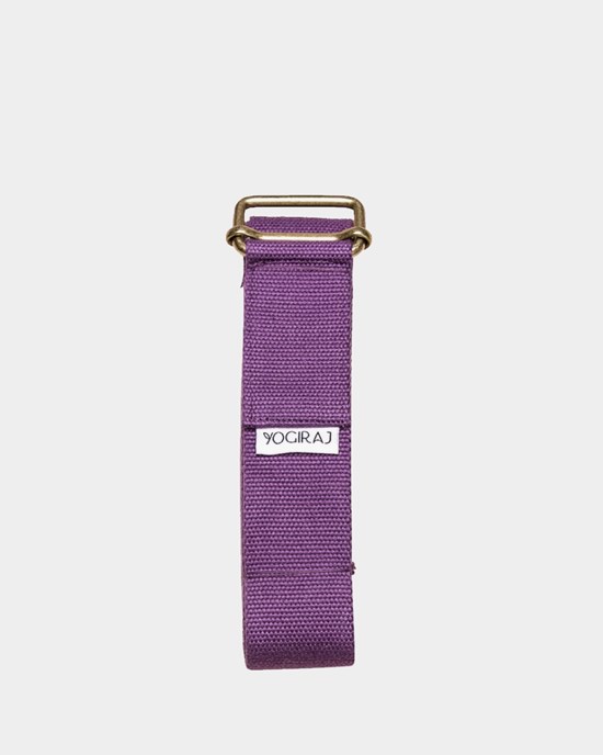 Yogiraj Yogabälte Yoga belt long, Lilac Purple